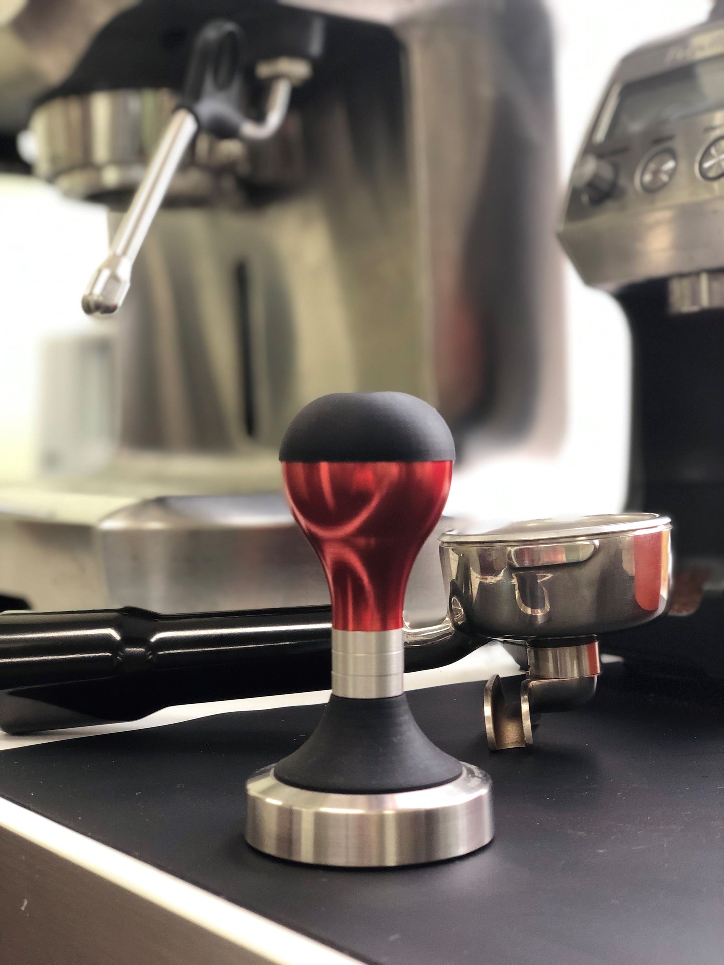 Coffee Tamper - CINO (Sunset Red)