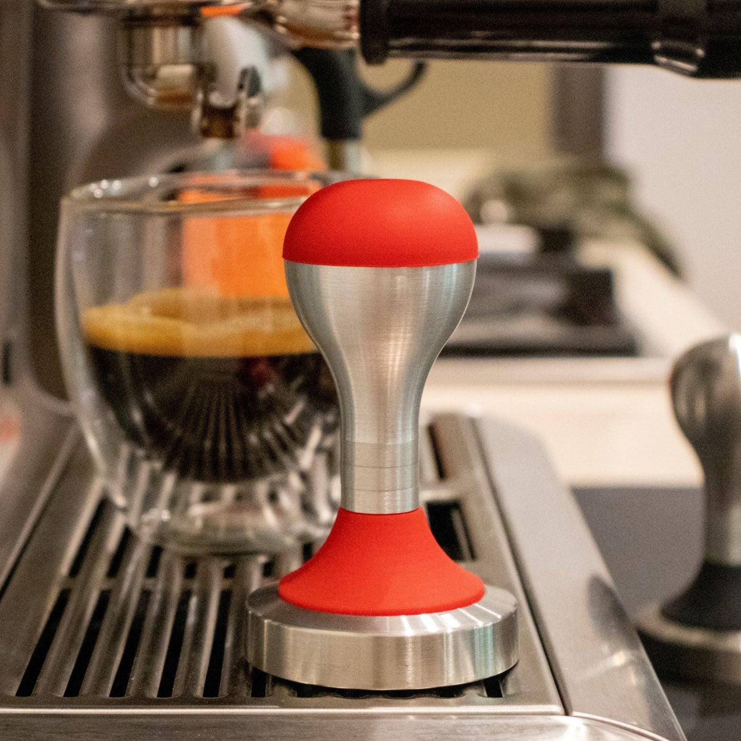 Coffee Tamper - CINO (Guinea Red)